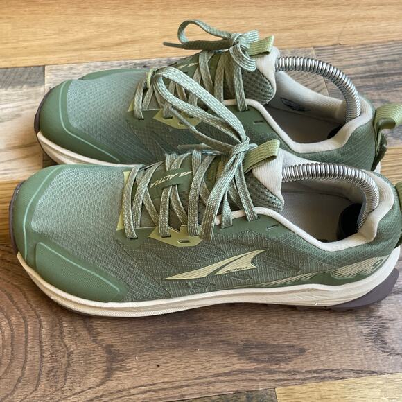 Altra Shoes - Altra Women's Olive Green Athletic Sneakers